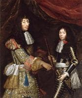Louis de Bourbon, prince de Condé and his son Henri Jules de Bourbon,