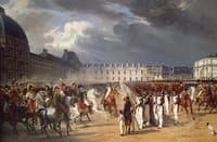 Napoleon Reviewing the Guard in the place du Carrousel