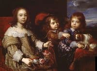 The Children of the Duc de Bouillon