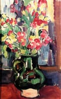 Gillyflowers in a Vase