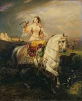 An Algerian Lady Hawking