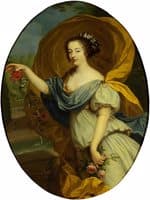 Portrait of Duchesse de la Vallière as Flora