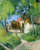 Entrance to the Farm, Rue Remy in Auvers-sur-Oise