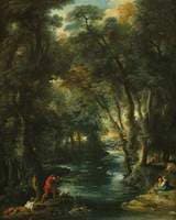 Duck Shooting in a Wood