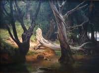 Departure for the Hunt in the Pontine Marshes,