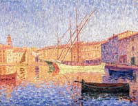 The Port of Saint-Tropez, the Effect of Sunlight