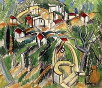 Landscape with Well