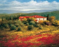 Landscape With Poppies