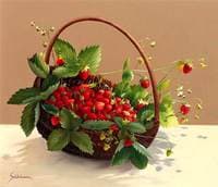 Strawberries in a Basket