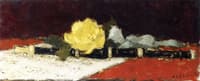 Flageolot and Yellow Rose