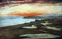 A Coast Study, Sunset, Seaford