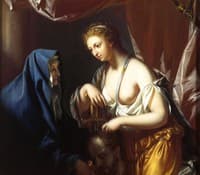Judith with the head of Holofernes