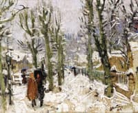 Landscape in the Snow
