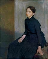 Portrait of Young Woman, the Artist's Sister, Anna Hammershøi