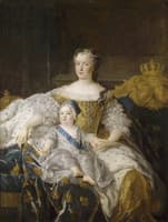 Marie Leszczyńska and Dauphin Louis