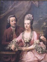 Portrait of Urbain Dominique Virnot and Catherine Lenglart
