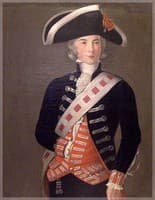 Godoy Wearing Guard Corps Uniform