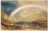 Rainbow. A View on the Rhine