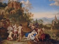 Diana and her Nymphs discovering the pregnancy of Callisto