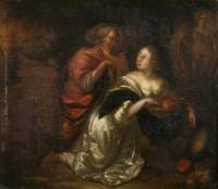 Lady with Fruit and Attendant