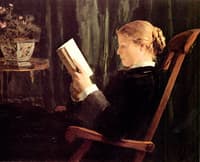 Lesendes Mädchen