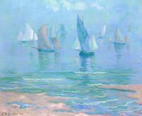 Sailboats at Dieppe