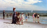 Beach at Coney Island