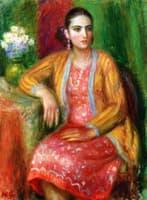 Luisa in a Pink Dress