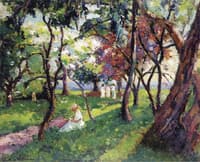 A Family in the Parc de Salvar Nièvre