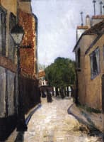 Rue Norvins and Place du Tertre in Montmartre