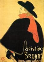 Aristide Bruant dans son Cabaret