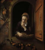 Girl at a Window