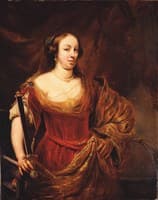 Portrait of Louise Marie Gonzaga de Nevers, Queen of Poland