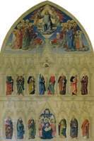 Christ Enthroned with Saints