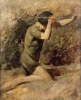 Study for 'Cain' (unfinished)
