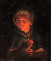 Girl with a Candle