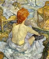 Woman at Her Toilette