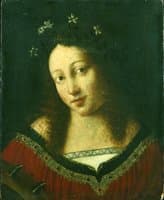 Young Woman as Saint Catherine