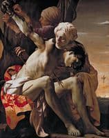 Saint Sebastian Tended by Irene and her Maid