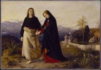 Saint John Leading Home his Adopted Mother