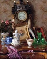 Still life with Clock