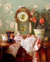 Still life with Clock
