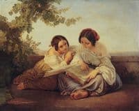 Girls Reading