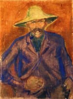 Man with Straw Hat