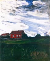 Landscape with Red House