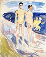 Bathing Young Men