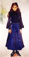 Young Girl in Bllue