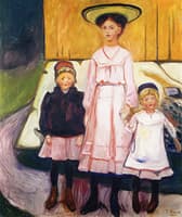 Three Girls in Åsgårtstrand