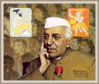 Portrait of Nehru