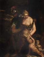 Scene from 'Massacre of the Innocents' (after Peter Paul Rubens)